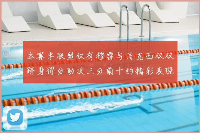 本赛季联盟仅有穆雷与马克西双双跻身得分助攻三分前十的精彩表现