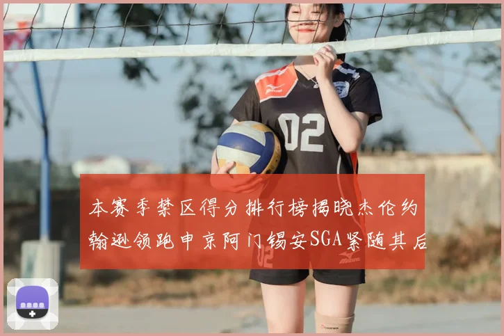 本赛季禁区得分排行榜揭晓杰伦约翰逊领跑申京阿门锡安SGA紧随其后
